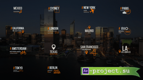 Videohive - Location Titles - 59738372 - Project for After Effects