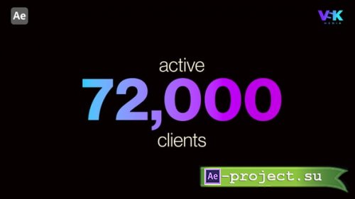 Videohive - Number Counter - 59813656 - Project for After Effects