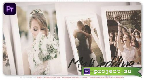Videohive - Wedding Invitation - Adobe Premiere Slideshow - 59830460  - Premiere Pro Templates
