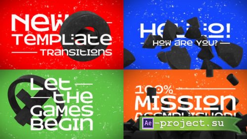 Videohive - Modern Typography Transitions - 59880113 - Project for After Effects