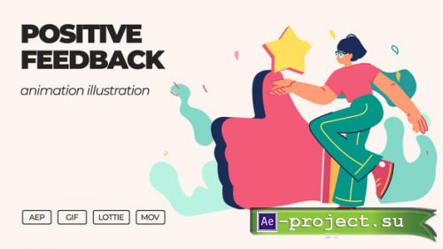 Videohive - Positive Feedback - Animation Illustration - 59871599 - Project for After Effects