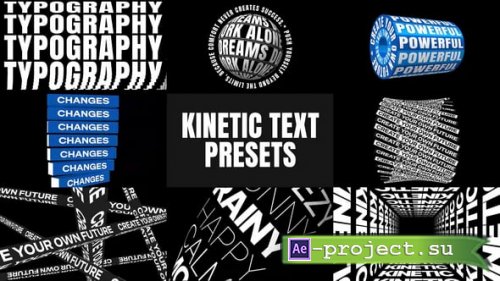 Videohive - Kinetic Text Animations Pack - 59902285 - Project for After Effects