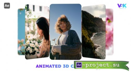 Videohive - Animated 3D Carousel | After Effects - 57489616 - Project for After Effects