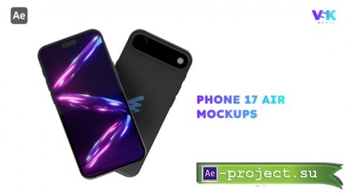 Videohive - Phone 17 Air Mockups - 59281812 - Project for After Effects