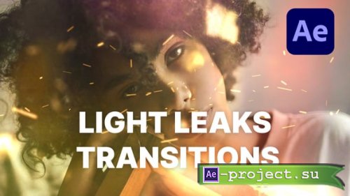 Videohive - Light Leaks Transitions | After Effects - 52893910 - Project for After Effects