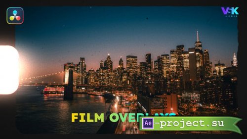Videohive - Film Overlays for Davinci Resolve - 59349501