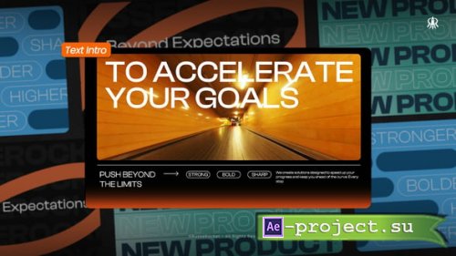 Videohive - Text Intro - 59908479 - Project for After Effects