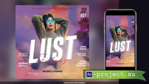 Videohive - Night Club Flyer v24 - 59803705 - Project for After Effects