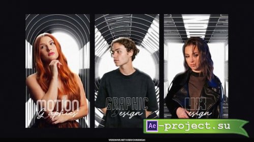 Videohive - Animated Lines Poster Stories - 59803900 - Project for After Effects