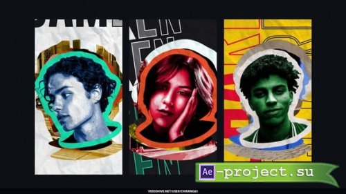 Videohive - Paper Collage Art Stories - 59745739 - Project for After Effects