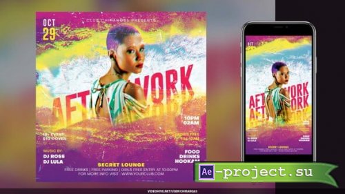 Videohive - Night Club Flyer v24 - 59745981 - Project for After Effects