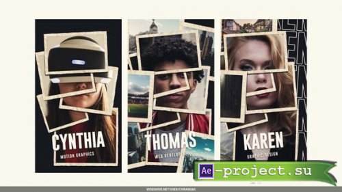 Videohive - Mosaic Photo Stories - 59803944 - Project for After Effects