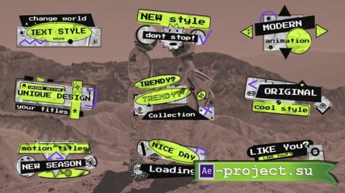 Videohive - Cosmic Lower Thirds - 59911642 - Project for After Effects