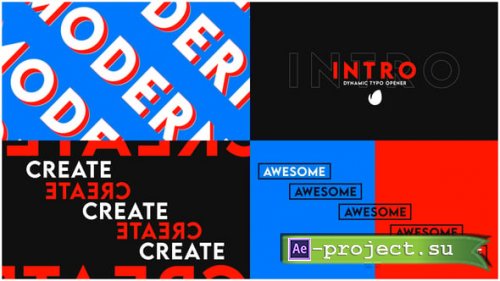 Videohive - Dynamic Typo Opener - Bold Typography Promo - 59911727 - Project for After Effects