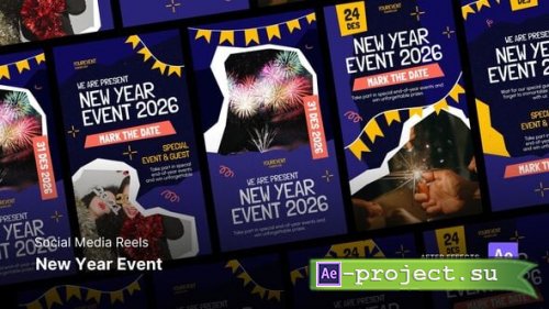 Videohive - Reels - New Year Event After Effects Project Files - 59910002 - Project for After Effects