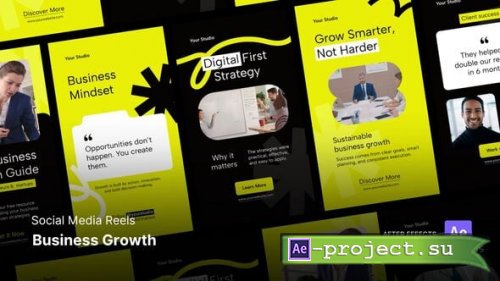 Videohive - Reels - Business Growth After Effects Project Files - 59928070 - Project for After Effects
