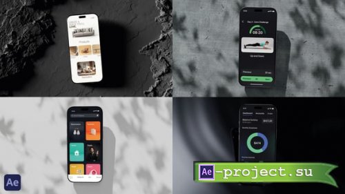 Videohive - Smartphone Screen Dynamic Mobile App or Website Promo | Set of 5 Themes - 58594324