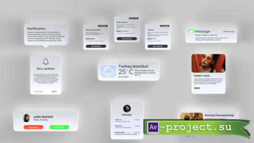 Videohive - Notifications - 59929036 - Project for After Effects