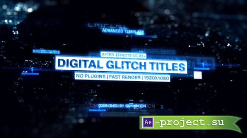 Videohive - Digital Glitch Titles - 59957670 - Project for After Effects