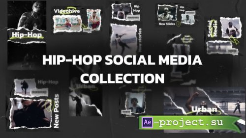 Videohive - Hip-Hop Social Media Collection - 59953064 - Project for After Effects