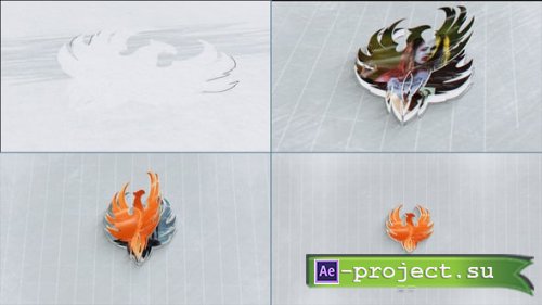 Videohive - Scribble Paper Turn Photo Logo - 59566044 - Project for After Effects