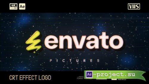Videohive - Vintage VHS Logo - 59953834 - Project for After Effects