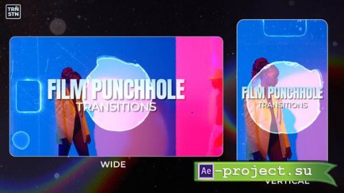 Videohive - Film Punchhole Transitions - 59948905 - Project for After Effects