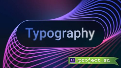 Videohive - Typography Animation - 59966538 - Project for After Effects