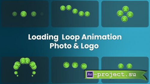 Videohive - Loading Loop Animation Logo and Photo - 59610334 - Project for After Effects