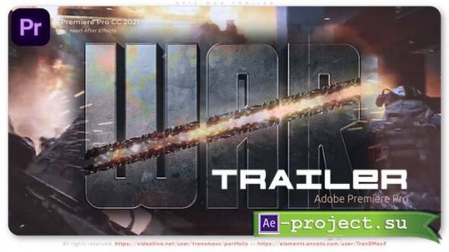 Videohive - The EPIC WAR - Adobe Premiere Pro Trailer - 59875459