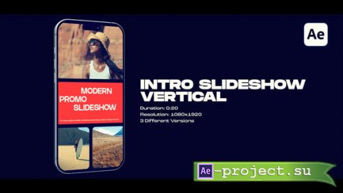 Videohive - Vertical Multiscreen Slideshow - 59965548 - Project for After Effects