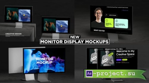 Videohive - Monitor Mockup | Web Promo! - 59974943 - Project for After Effects