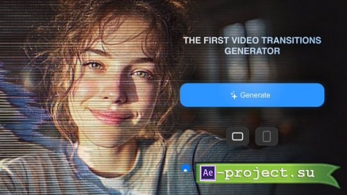Videohive - Generative VHS Transitions | Vertical | After Effects - 59980250 - Project for After Effects