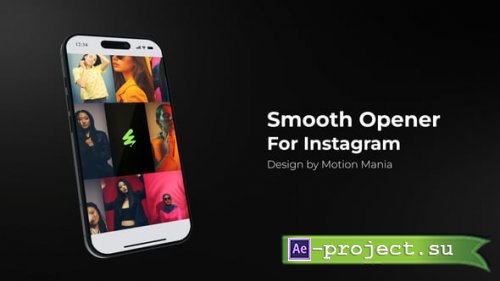 Videohive - Smooth Opener for Instagram - 59980345 - Project for After Effects
