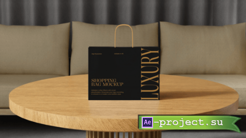 Videohive - Shopping Bag Mockup - 59985238 - Project for After Effects