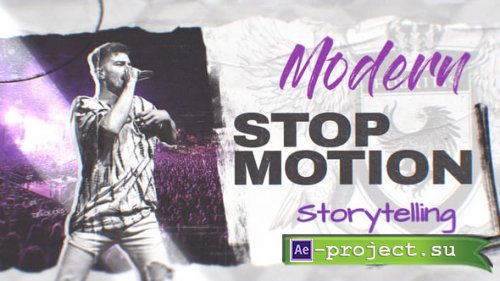 Videohive - Modern Stop Motion Storytelling - 56360370 - Project for After Effects