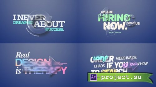 Videohive - Glass Shape Titles - 60009352 - Project for After Effects