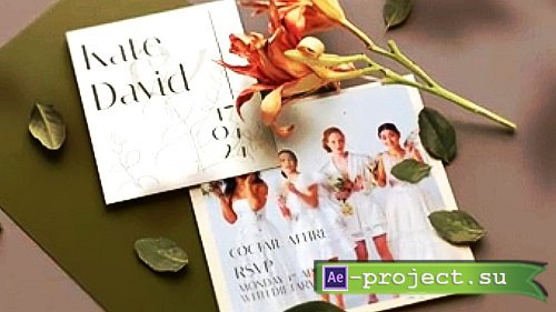 MA 3D Clean Wedding Slideshow 3433951 - Project for After Effects