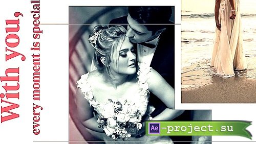MA Wedding Slides Minimalist 2232588 - Project for After Effects