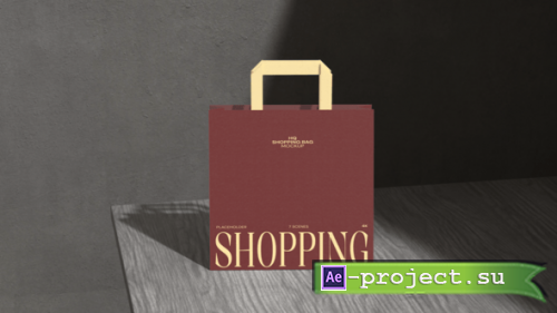 Videohive - Shopping Bag Mockup - 60012844 - Project for After Effects