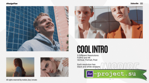 Videohive - Cool Intro - 60039380 - Project for After Effects