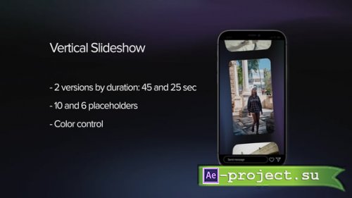 Videohive - Vertical Slideshow - 60040772 - Project for After Effects