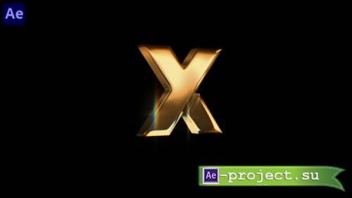 Videohive - Gold Logo Opener - 60041781 - Project for After Effects