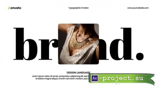 Videohive - Typography Animation Slides - 59404958 - Project for After Effects