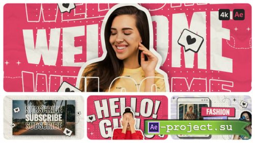 Videohive - Creative Youtube Opener - Collage Intro - 51016231 - Project for After Effects