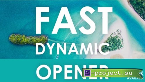Videohive - Fast Dynamic Opener - 20424655 - Project for After Effects