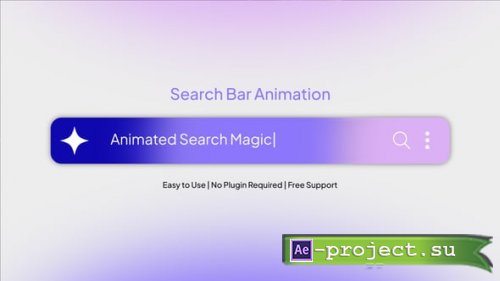 Videohive - Search Bar - 60072014 - Project for After Effects