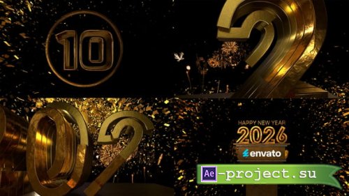 Videohive - New Year Countdown 2026 - 60066755 - Project for After Effects