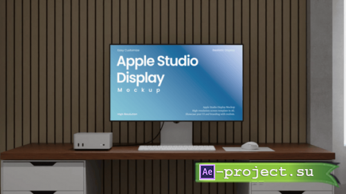 Videohive - Apple Studio Display Mockup - 60065142 - Project for After Effects
