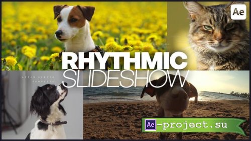 Videohive - Rhythmic Slideshow - 60071119 - Project for After Effects
